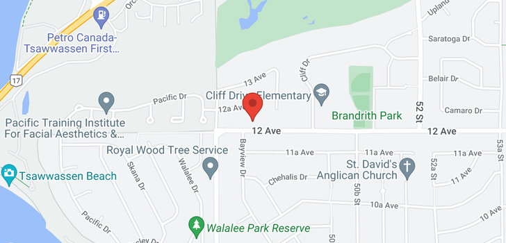 map of 4871 12 AVENUE